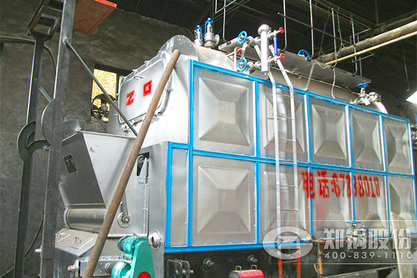 沈丘醫(yī)院4噸dzl臥式快組裝生物質成型燃料鍋爐